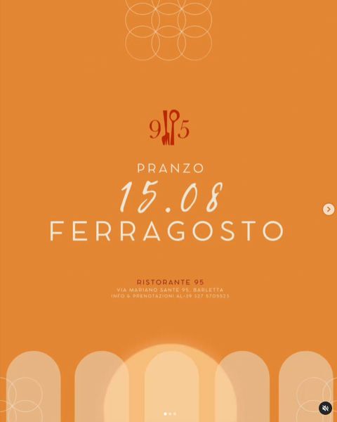 Pranzo 15.08 Ferragosto